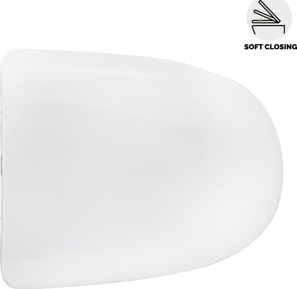 Sedile Wc Sensation Con Soft Closing Bianco Rak Coprivaso Copriwater in Sedili WC BricoGo - Marano di Napoli, commercioVirtuoso.it
