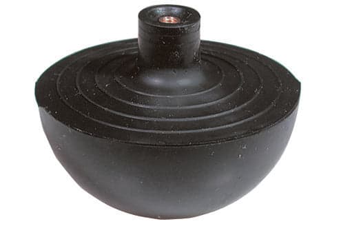 Sfera In Gomma Con Nottolino In Ottone Incorporato- Diam. Est. Mm. 69,5- G.M.P- Pezzi 10 in Serrature e chiavistelli BricoGo - Marano di Napoli, commercioVirtuoso.it