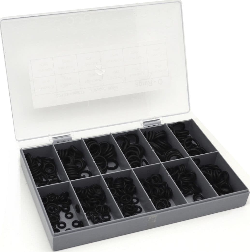 Scatola Assortita 430 Pz O-Ring- Assortite- Morga- Pezzi 1 in Anelli per rubinetti BricoGo - Marano di Napoli, commercioVirtuoso.it