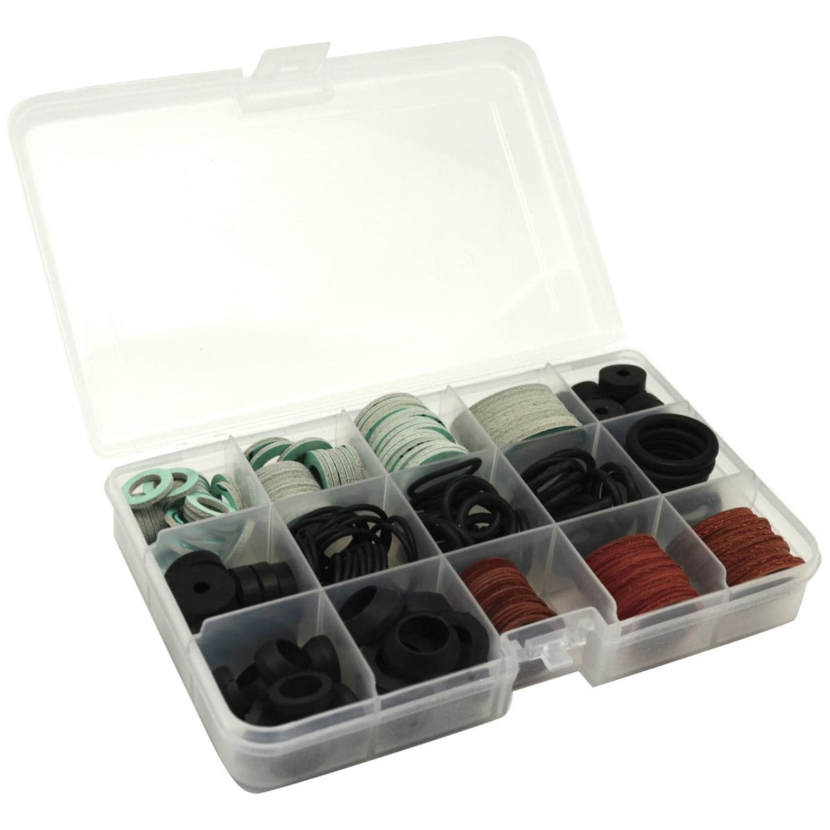Scatola Assortita 222 Pz Guarnizioni In 15 Mini-Box- Morga- Pezzi 1 in Anelli per rubinetti BricoGo - Marano di Napoli, commercioVirtuoso.it