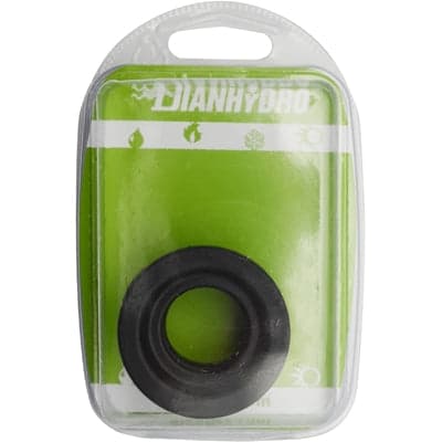 MORSETTO IN GOMMA NERA PER CANOTTI BLISTER- Diam. Est. mm 50- FAIDF- pezzi 1