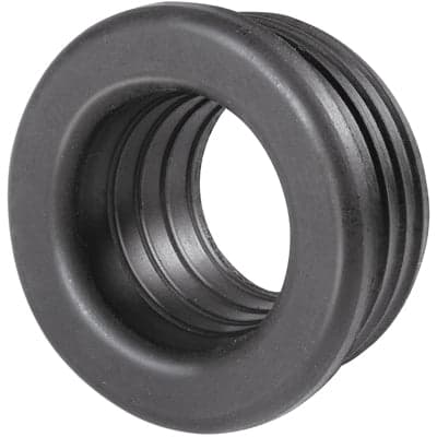 MORSETTO IN GOMMA NERA PER CURVE TECNICHE D. 46- Diam. Int. 30/35 mm- G.M.P- pezzi 1