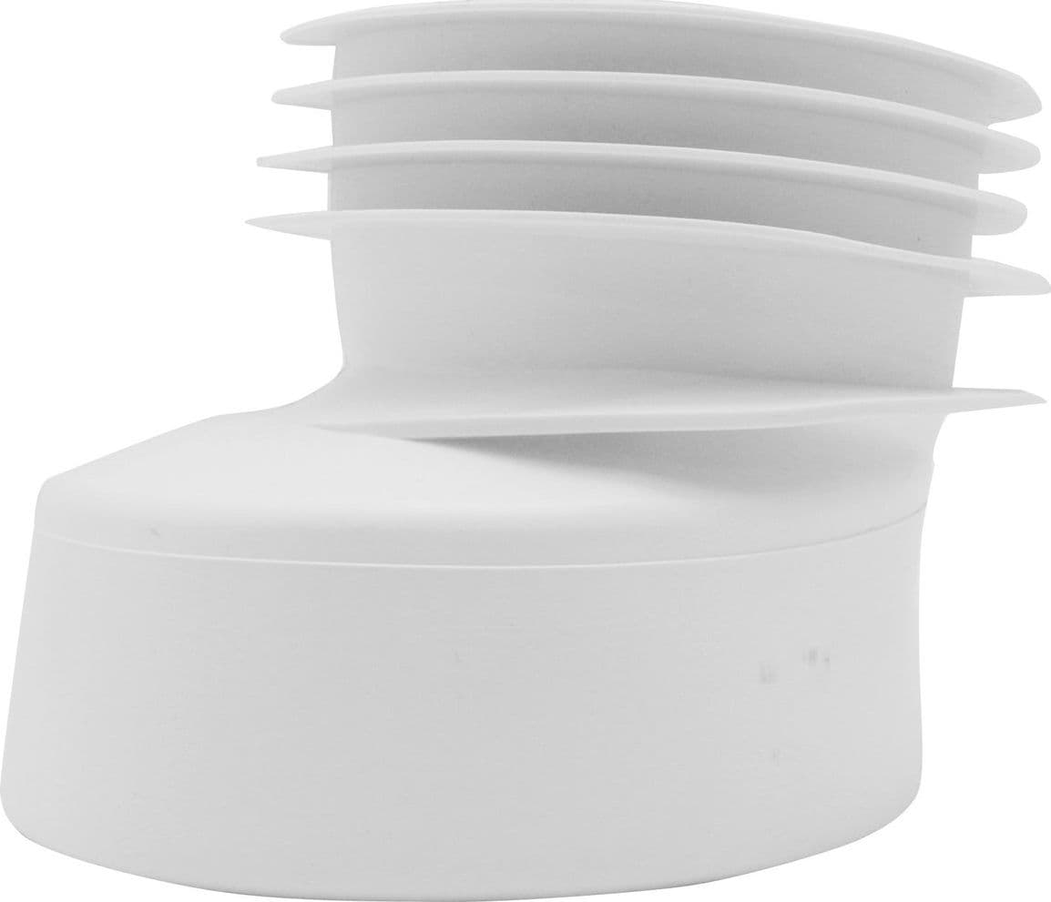 Prolunga Wc In Pvc Eccentrica- Diam. 90-100- Gopla- Pezzi 1 in Vasi WC BricoGo - Marano di Napoli, commercioVirtuoso.it