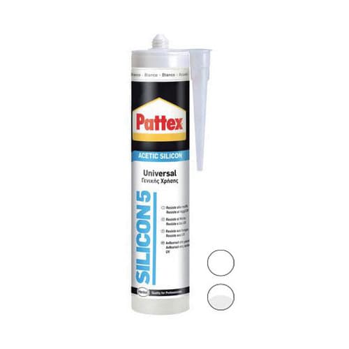 SILICONE SISTA S5 UNIVERSALE HENKEL- 280 ml - Trasparente- HENKE- pezzi 1