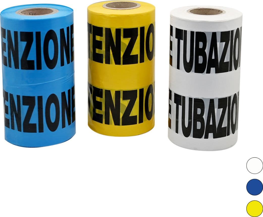 Nastro Avvertitore- Giallo Tubo Gas - 200 Mt- Camon- Pezzi 1 in Nastro di sicurezza BricoGo - Marano di Napoli, commercioVirtuoso.it
