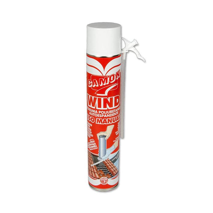 Schiuma Poliuretanica Per Coppi E Tegole Wind- 750 Ml - Wind Manuale- Camon- Pezzi 1 in Nastro di butile BricoGo - Marano di Napoli, commercioVirtuoso.it