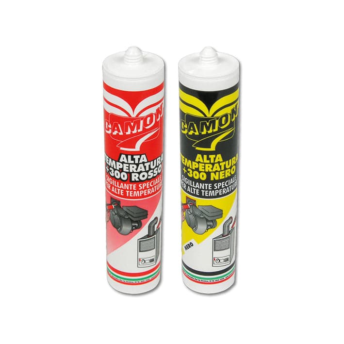 Silicone Per Alte Temperature- 280 Ml - Rosso- Camon- Pezzi 1 in Silicone BricoGo - Marano di Napoli, commercioVirtuoso.it