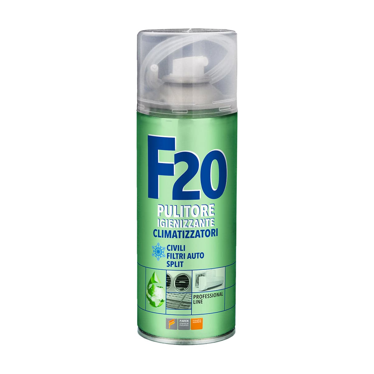 Pulitore Igienizzante Per Climatizzatori F20- 400 Ml- Faren- Pezzi 1 in Aspirapolvere e pulitori a vapore BricoGo - Marano di Napoli, commercioVirtuoso.it