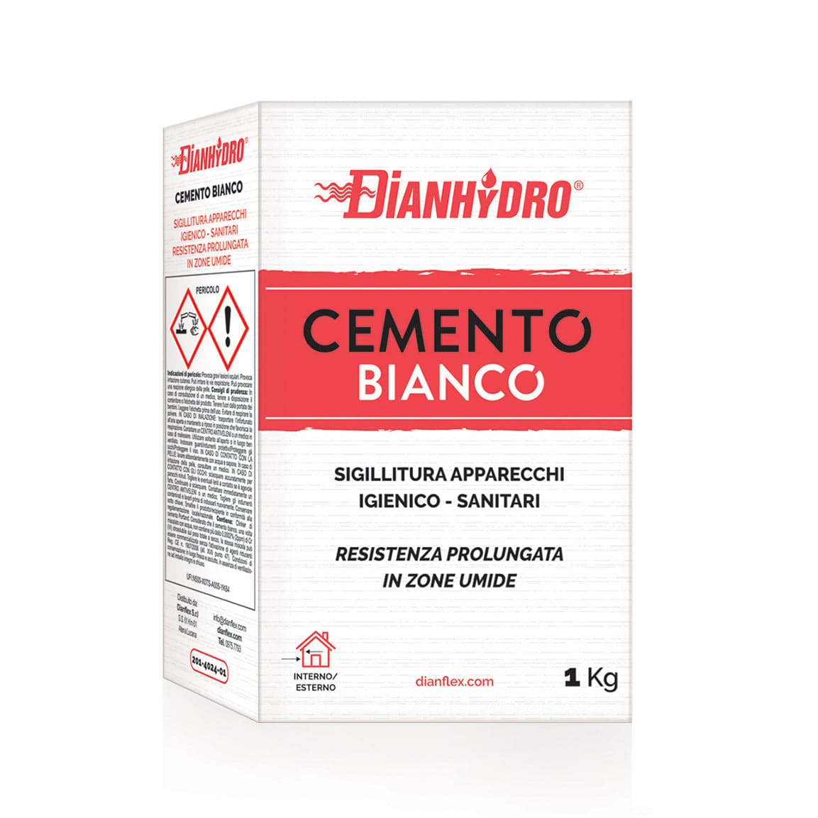 Cemento Bianco- 1 Kg- Dh- Pezzi 1 in Cemento BricoGo - Marano di Napoli, commercioVirtuoso.it