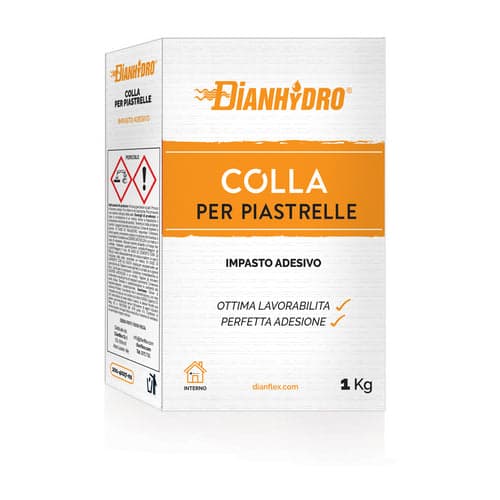 Colla Per Piastrelle- 5 Kg- Dh- Pezzi 1