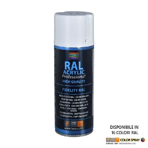 Vernice Acrilica Spray- Ral9005 Nero Lucido- Faren- Pezzi 1