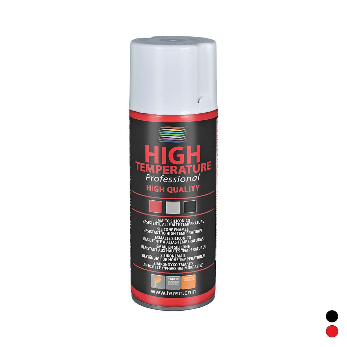Spray Alta Temperatura- Rosso 400 Ml- Faren- Pezzi 1 in Vernice a spray BricoGo - Marano di Napoli, commercioVirtuoso.it