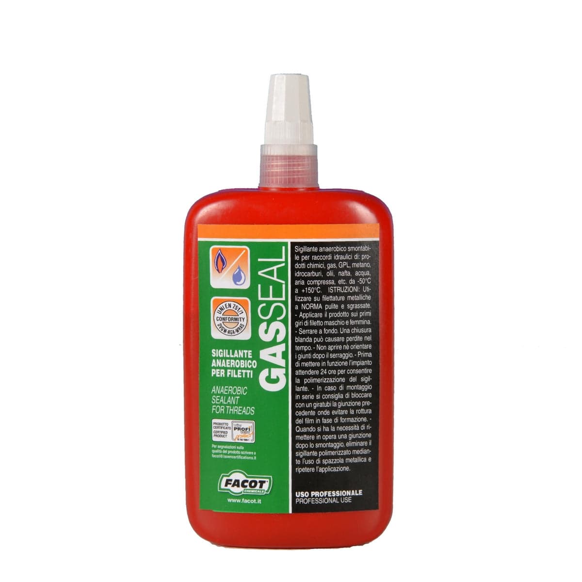 Sigillante Gas Seal- 100 G- Facot- Pezzi 1 in Sigillanti BricoGo - Marano di Napoli, commercioVirtuoso.it