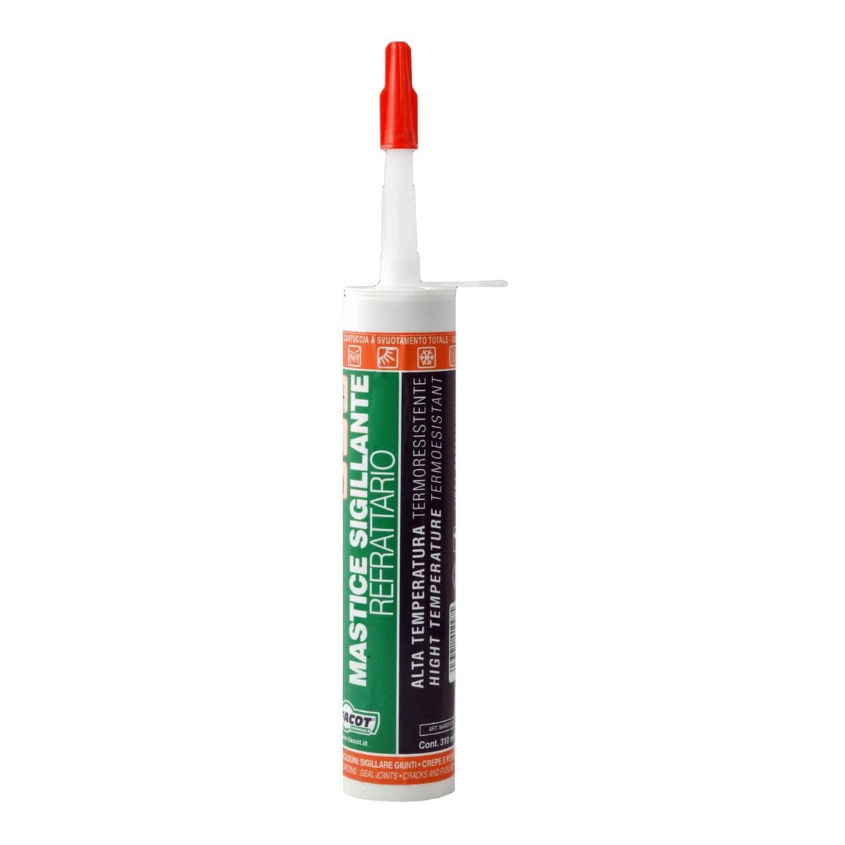 Mastice Refrattario Rei 180- 310 Ml- Facot- Pezzi 1 in Sigillanti BricoGo - Marano di Napoli, commercioVirtuoso.it