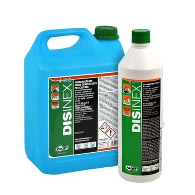 DISINCROSTANTE FORTE ACCIAIO E RAME DISINEX- 5 lt- FACOT- pezzi 1
