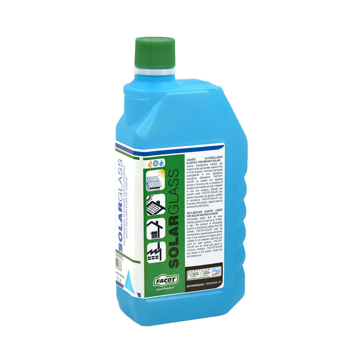 Detergente Per Pannelli Solari Solar Glas- 5 Lt- Facot- Pezzi 1 in Detergenti multiuso BricoGo - Marano di Napoli, commercioVirtuoso.it