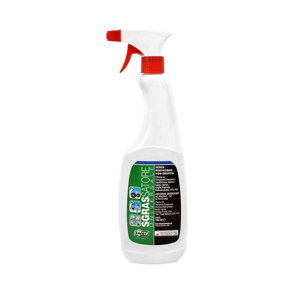 Sgrassatore Universale- 750 Ml- Facot- Pezzi 1 in Detergenti multiuso BricoGo - Marano di Napoli, commercioVirtuoso.it