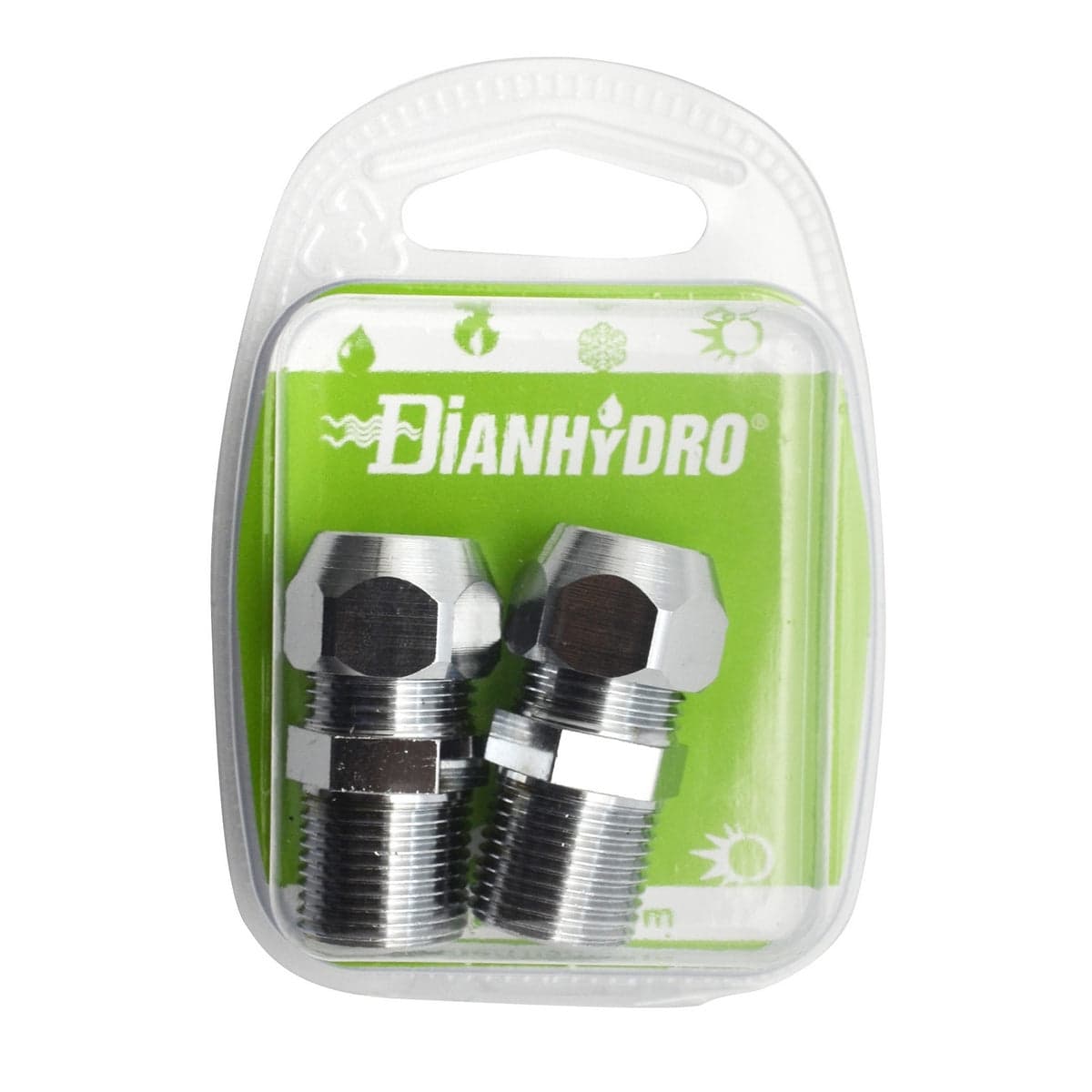 2 Pz Nipples Bicono Cromato Per Cannette Blister- Pz.2 X (3/8X3/8) Diam. 10- Faidf- Pezzi 1 in  BricoGo - Marano di Napoli, commercioVirtuoso.it