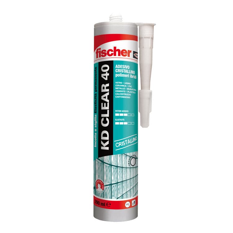 Adesivo Sigillante Kd Clear 40- 290 Ml- Fisch- Pezzi 1 in Sigillanti BricoGo - Marano di Napoli, commercioVirtuoso.it