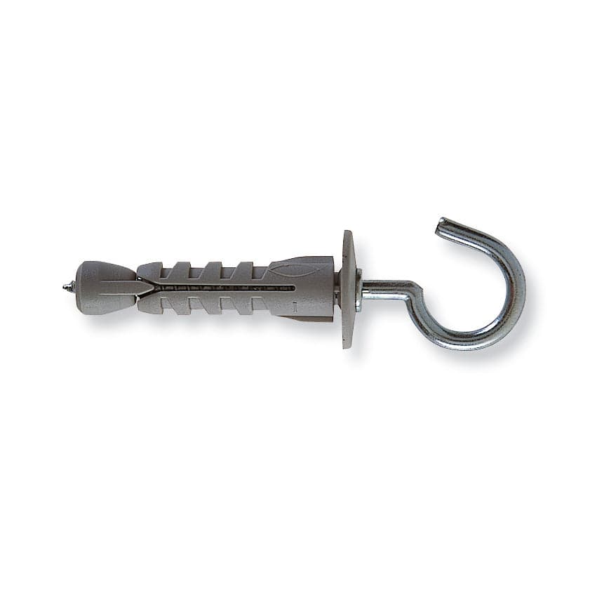 Tassello Nylon Per Cartongesso Con Occhiolo Aperto- Diam. 9 Mm- Fisch- Pezzi 100 in Tasselli a espansione BricoGo - Marano di Napoli, commercioVirtuoso.it