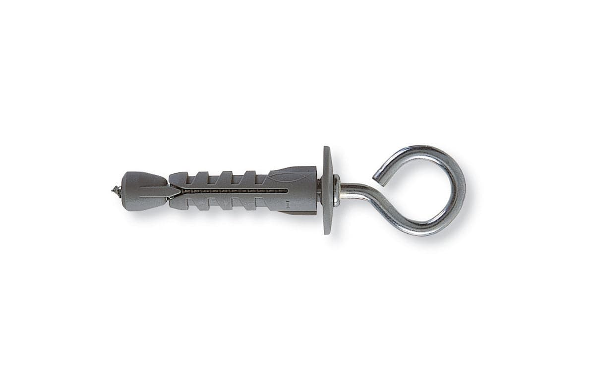 Tassello Nylon Con Occhiolo Chiuso- Diam. 9 Mm- Fisch- Pezzi 100 in Tasselli a espansione BricoGo - Marano di Napoli, commercioVirtuoso.it