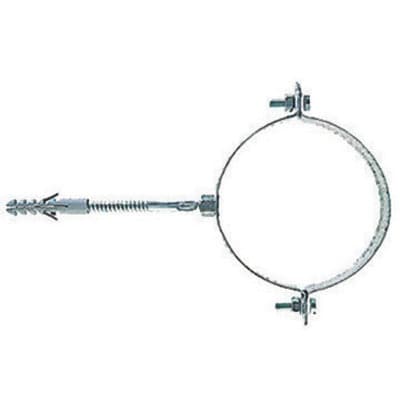 Collare Fischer In Acciaio Zincati Tondi Scp T- Diam. 120- Fisch- Pezzi 50