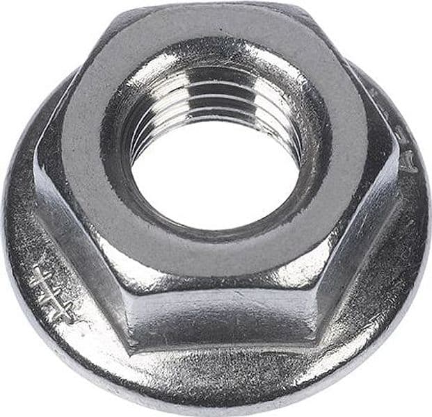 100 Pz Dadi Esagonali Flangiati Mu F In Acciaio- M10 Chiave 17 Mm- Fisch- Pezzi 1 in Dadi e bulloni esagonali per macchina BricoGo - Marano di Napoli, commercioVirtuoso.it