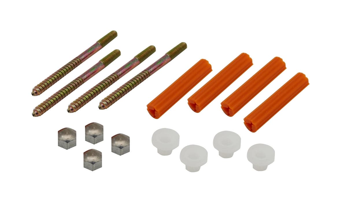 4 Pz Fissaggi Per Wc E Bidet Con Tassello Arancio- Mm 6 X 80- Dh- Pezzi 1 in Tasselli a espansione BricoGo - Marano di Napoli, commercioVirtuoso.it