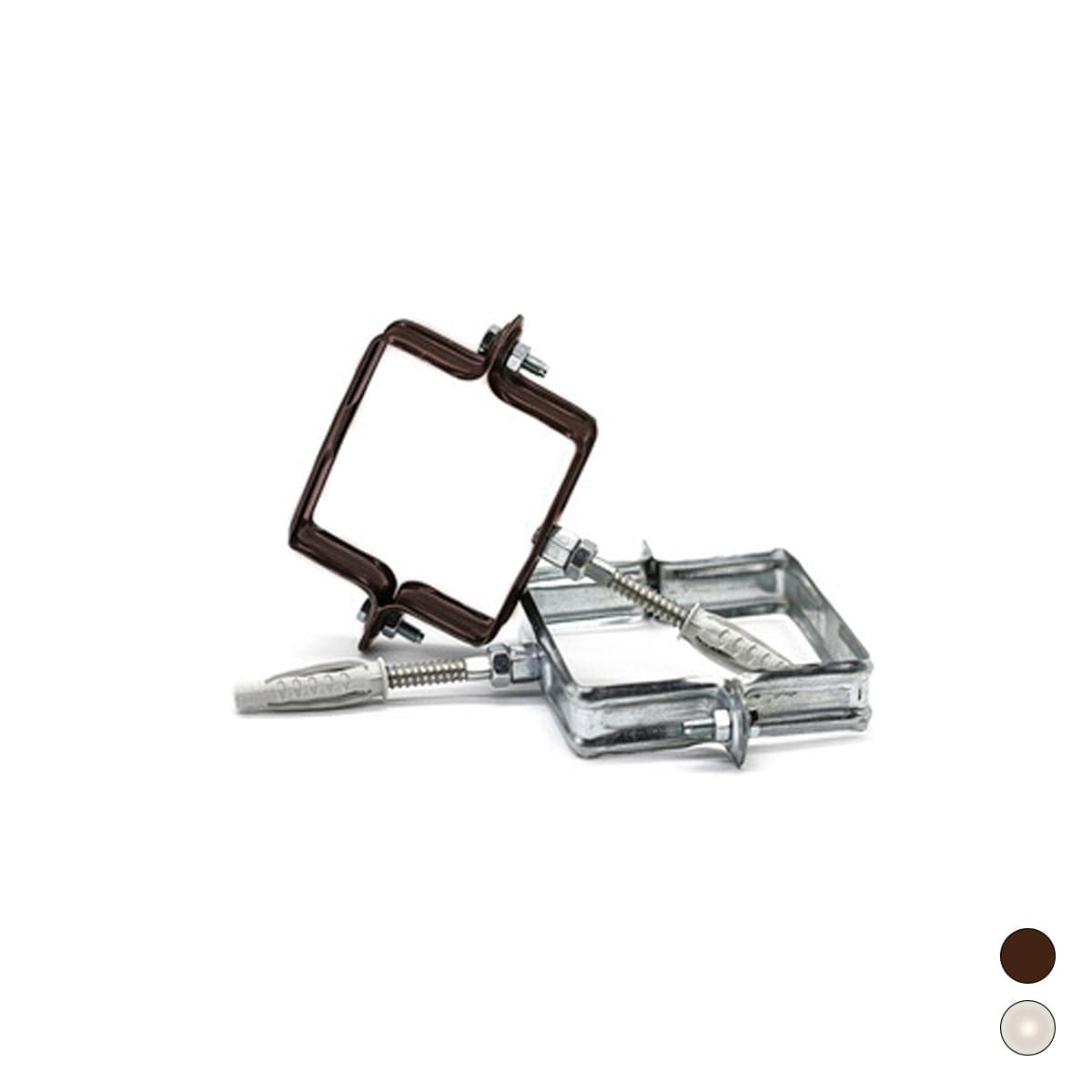 Collare Pluviale Quadro- Diam. 100X100 V. Testa Moro- Dh- Pezzi 1 in Collari antiparassitari BricoGo - Marano di Napoli, commercioVirtuoso.it