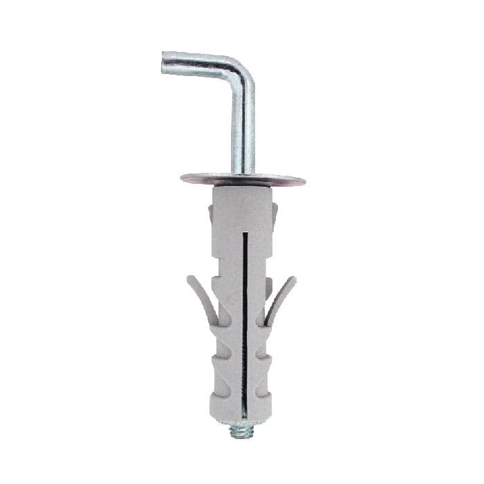 Tassello Con Gancio Lungo Zincato- Tass 12X46 Gancio M5- Friul- Pezzi 100 in Tasselli a espansione BricoGo - Marano di Napoli, commercioVirtuoso.it