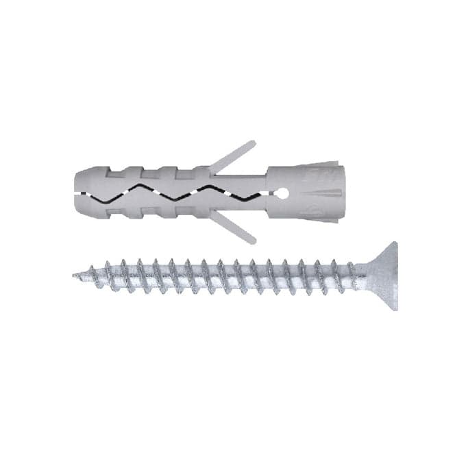 Tassello Tuvt In Nylon Senza Bordo Con Vite Tps- 10X50- Friul- Pezzi 100 in Tasselli da avvitare BricoGo - Marano di Napoli, commercioVirtuoso.it