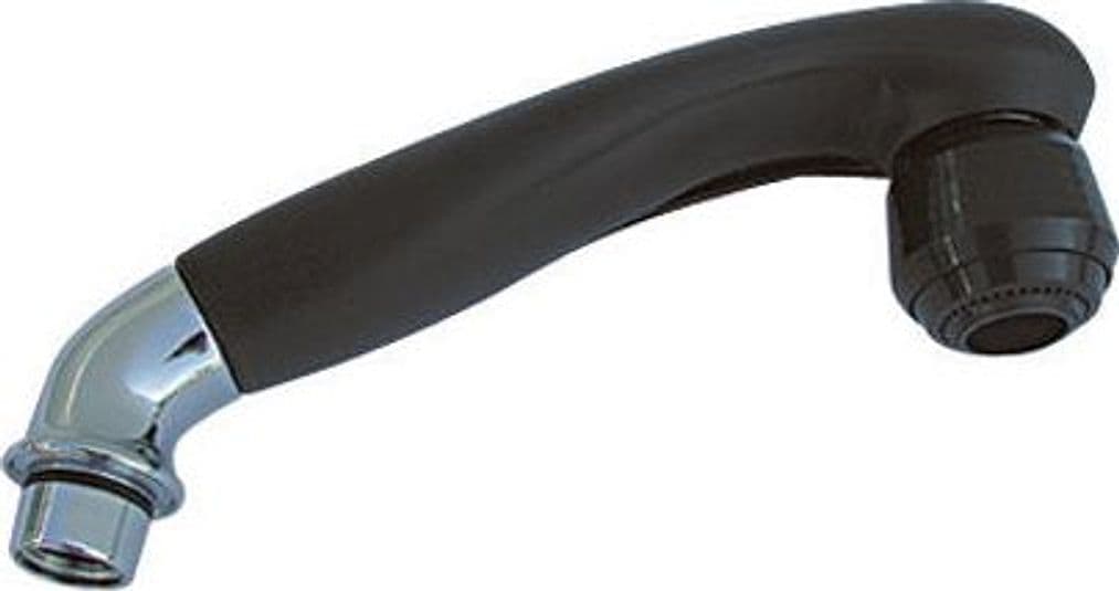 Doccetta Per Monoforo Con Curva- Nera C/Particolari Cromo- Remer- Pezzi 1 in Telefoni doccia BricoGo - Marano di Napoli, commercioVirtuoso.it
