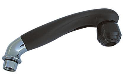 Doccetta Per Monoforo Con Curva- Nera C/Particolari Cromo- Remer- Pezzi 1 in Telefoni doccia BricoGo - Marano di Napoli, commercioVirtuoso.it