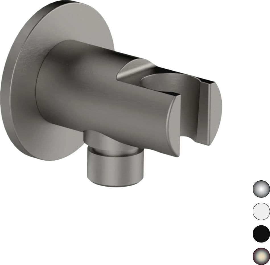 Supporto Minimal Con Presa Acqua- Bianco Opaco- Remer- Pezzi 1 in Docce fisse BricoGo - Marano di Napoli, commercioVirtuoso.it