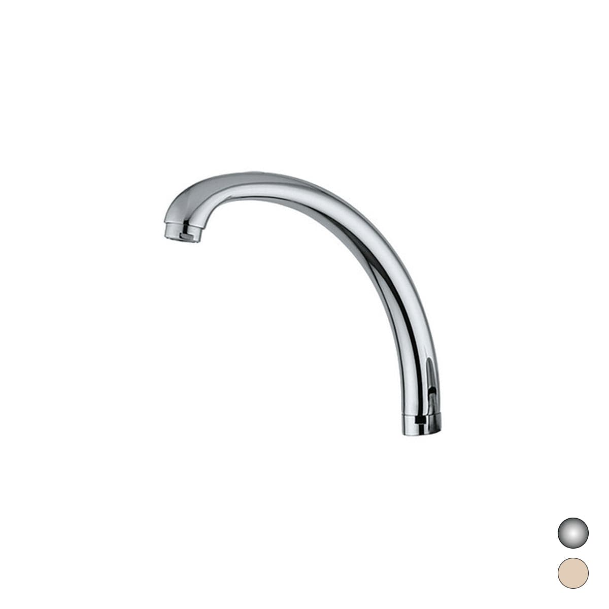 Canna Per Miscelatore Canna Alta- Cromo- Gopla- Pezzi 1 in Rubinetti per lavelli da cucina BricoGo - Marano di Napoli, commercioVirtuoso.it
