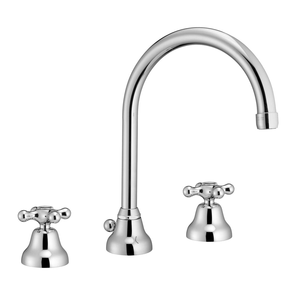 Batteria Lavabo Bocca Girevole Con Scarico Canna A Fontana Marea- Cromo- Pb- Pezzi 1 in Rubinetti per lavandini bagno BricoGo - Marano di Napoli, commercioVirtuoso.it