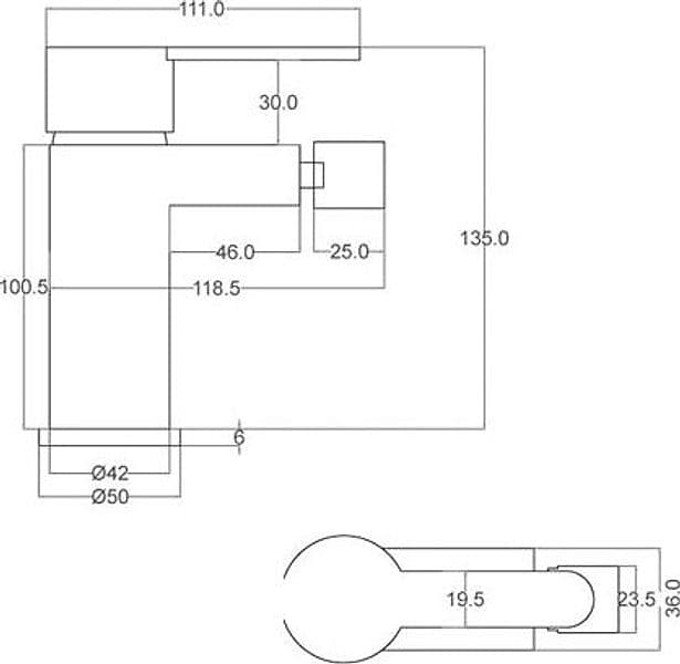 Miscelatore Monocomando Bidet Serie Iole- Cromo- Dh- Pezzi 1 in Rubinetti per bidet BricoGo - Marano di Napoli, commercioVirtuoso.it