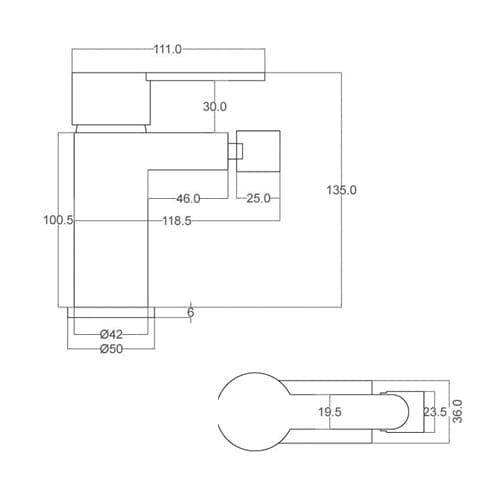 Miscelatore Monocomando Bidet Serie Iole- Cromo- Dh- Pezzi 1 in Rubinetti per bidet BricoGo - Marano di Napoli, commercioVirtuoso.it
