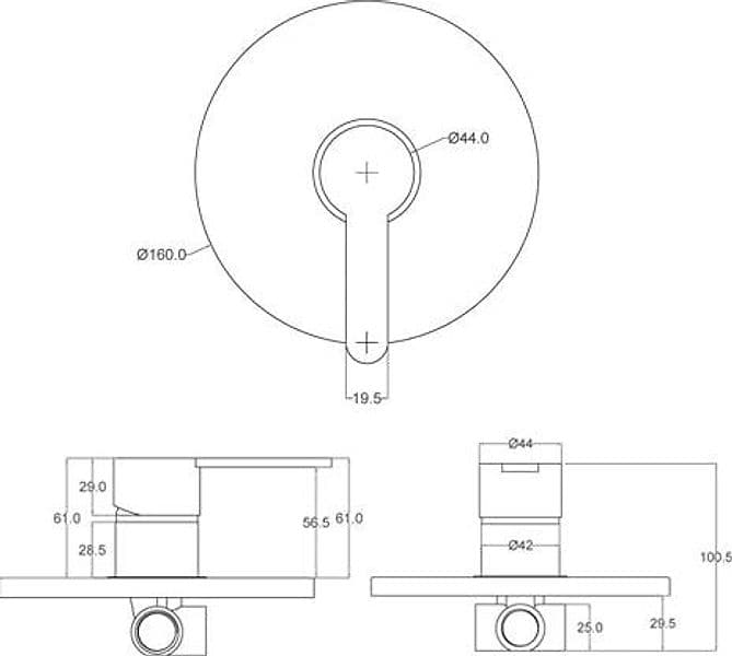 Miscelatore Monocomando Incasso Doccia Serie Iole- Cromo- Dh- Pezzi 1 in Rubinetti per doccia BricoGo - Marano di Napoli, commercioVirtuoso.it