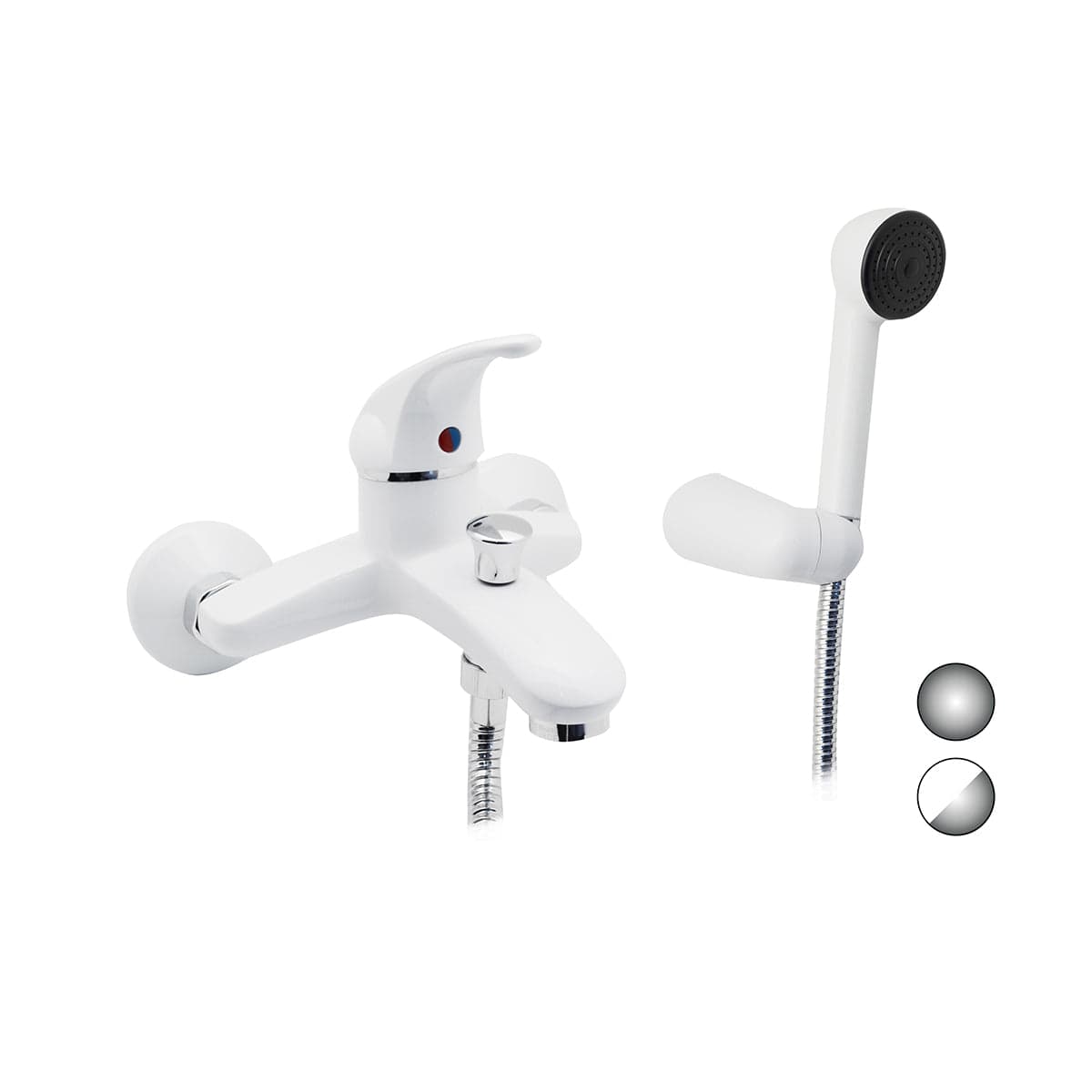 Monocomando Vasca Duplex Con Doccetta Anticalcare Serie Marzia- Cromo- Euror- Pezzi 1 in Rubinetti per vasca BricoGo - Marano di Napoli, commercioVirtuoso.it