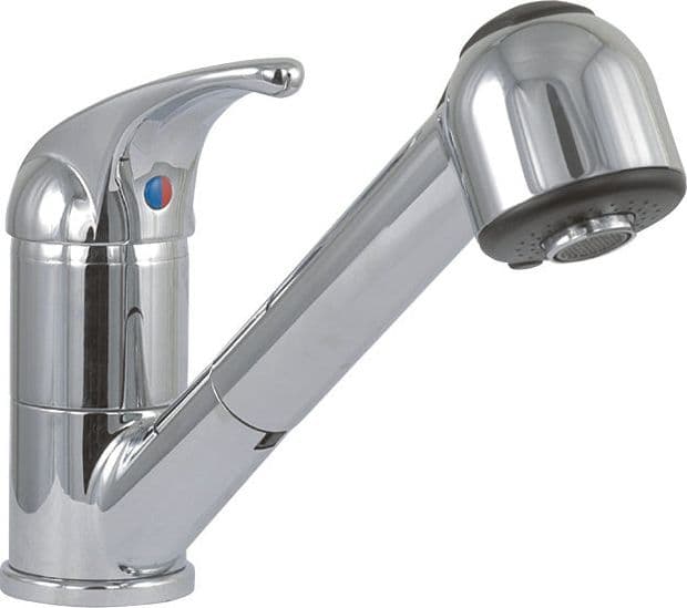 Monocomando Lavello Monoforo C/Doccetta Estraibile Serie Marzia- Cromo- Euror- Pezzi 1 in Rubinetti per lavelli da cucina BricoGo - Marano di Napoli, commercioVirtuoso.it