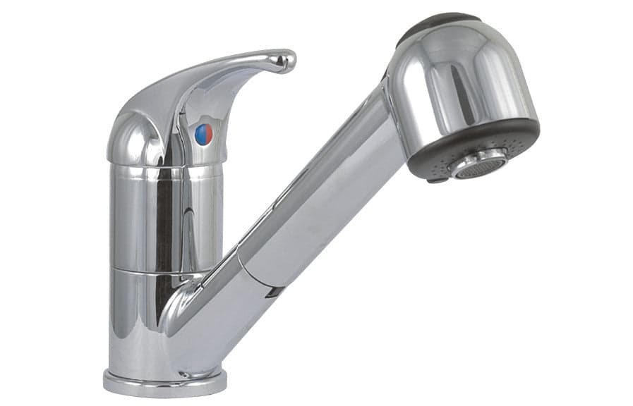 Monocomando Lavello Monoforo C/Doccetta Estraibile Serie Marzia- Cromo- Euror- Pezzi 1 in Rubinetti per lavelli da cucina BricoGo - Marano di Napoli, commercioVirtuoso.it