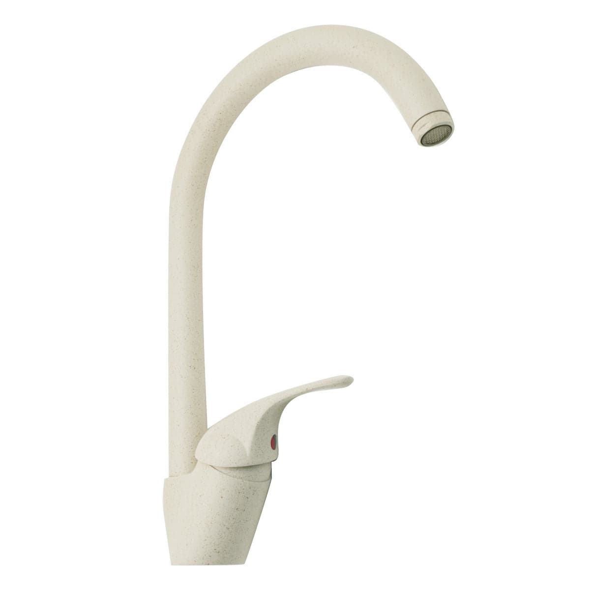 Miscelatore Lavello Canna Alta Girevole Serie Marzia- Granito Avena- Euror- Pezzi 1 in Rubinetti per lavelli da cucina BricoGo - Marano di Napoli, commercioVirtuoso.it