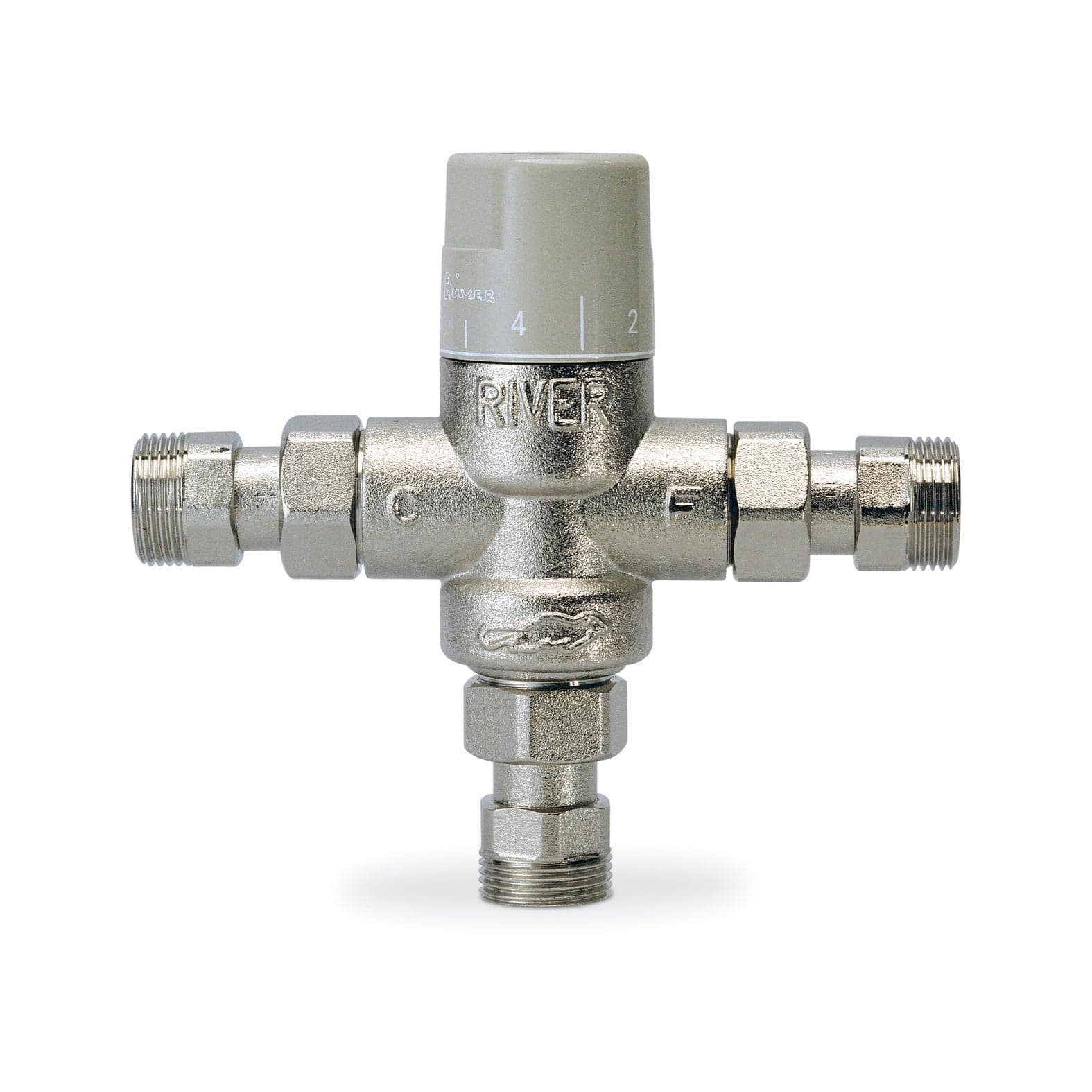 Miscelatore Termostatico Antiscottatura Minieco- 3/4- River- Pezzi 1 in Valvole di controllo flusso doccia BricoGo - Marano di Napoli, commercioVirtuoso.it
