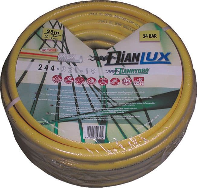 Tubo Da Giardino Giallo Dianlux Mt 25- 5/8- Dh- Metri 25 in Tubi per irrigazione BricoGo - Marano di Napoli, commercioVirtuoso.it