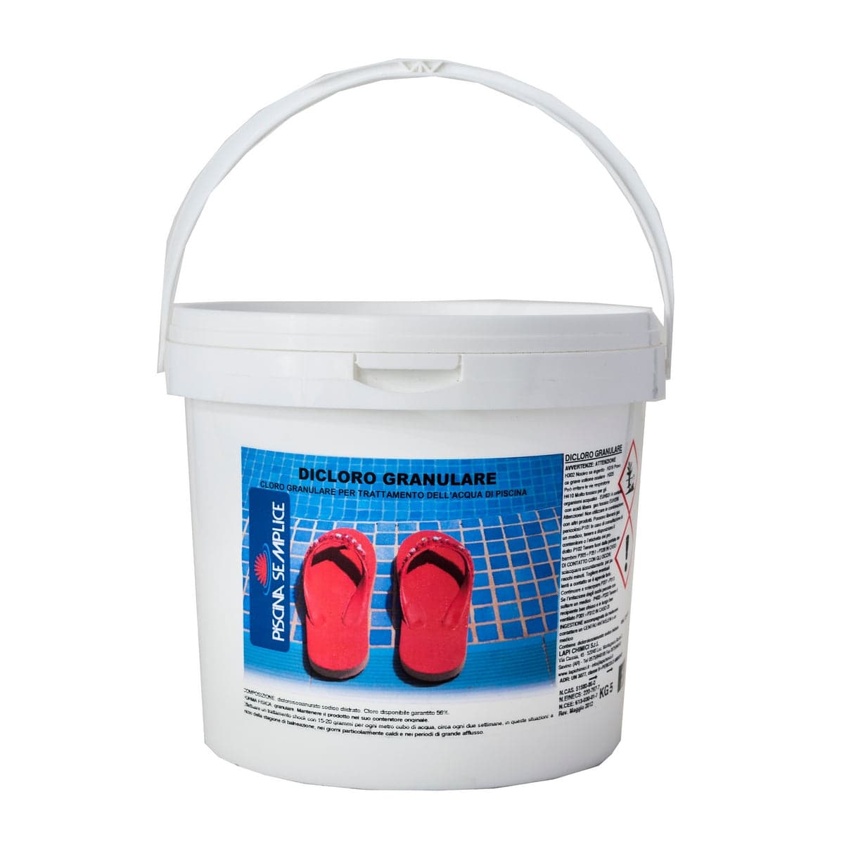 Dicloro Granulare Al 56% Per Piscine 5 Kg Piscina Semplice in Cloro BricoGo - Marano di Napoli, commercioVirtuoso.it