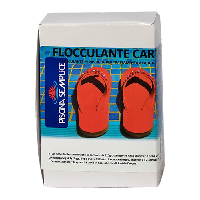 12 Pz Flocculante Cartucce- 1 Pz. (8X125Gr) Piscina Semplice in Chiarificatori d'acqua e enzimi BricoGo - Marano di Napoli, commercioVirtuoso.it