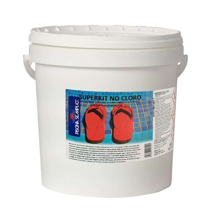 Superkit No Cloro Trattamento Completo- 4 X 280 Gr 1,12 Kg Piscina Semplice in Cloro BricoGo - Marano di Napoli, commercioVirtuoso.it