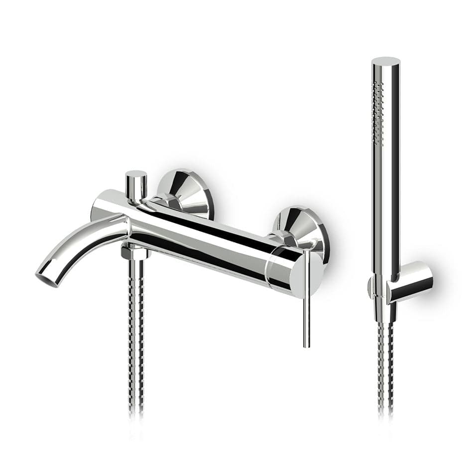 Monocomando Vasca Doccia Esterno C/Accessori Serie Zxs- Cromo- Zucch- Pezzi 1 in Rubinetti per vasca BricoGo - Marano di Napoli, commercioVirtuoso.it