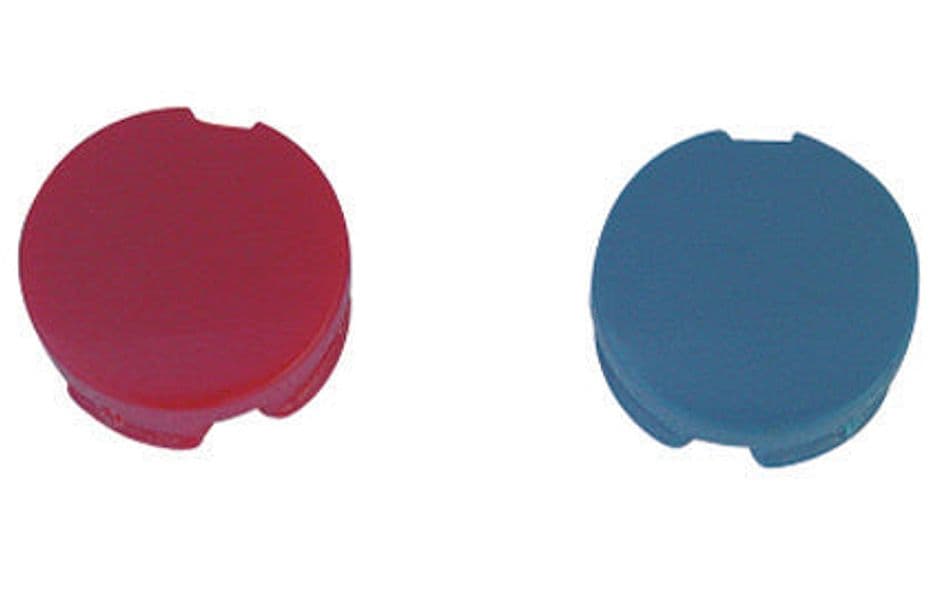 Placchette Rosso/Blu Per Maniglie Zucchetti- Zucch- Pezzi 1 in Manopole BricoGo - Marano di Napoli, commercioVirtuoso.it